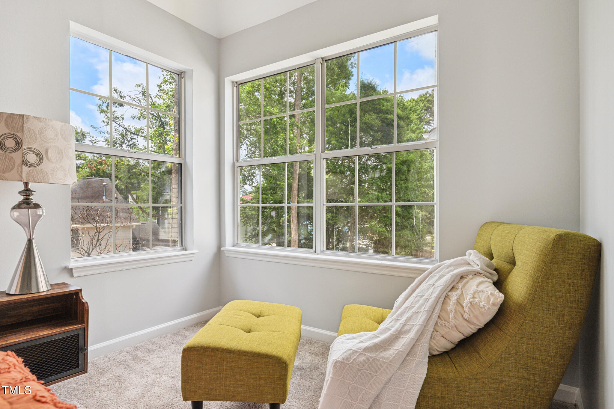 2516 Constitution Drive Raleigh, NC 27615 - Photo 17 of 38 a bedroom with a bed and a window
