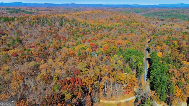 a view of swimming pool from a balcony