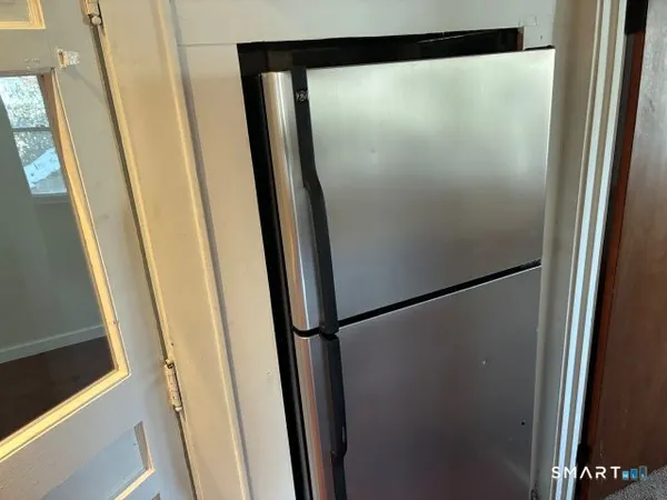 a view of closet area