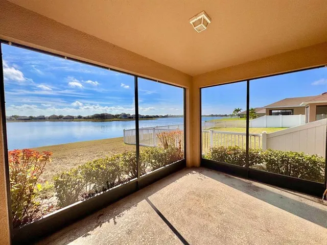 a view of ocean from a balcony