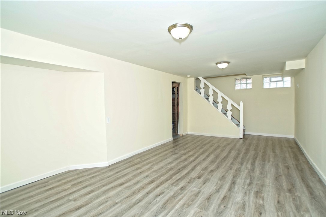1387 Winston Road Cleveland, OH 44121 - Photo 27 of 29 Basement featuring hardwood floors