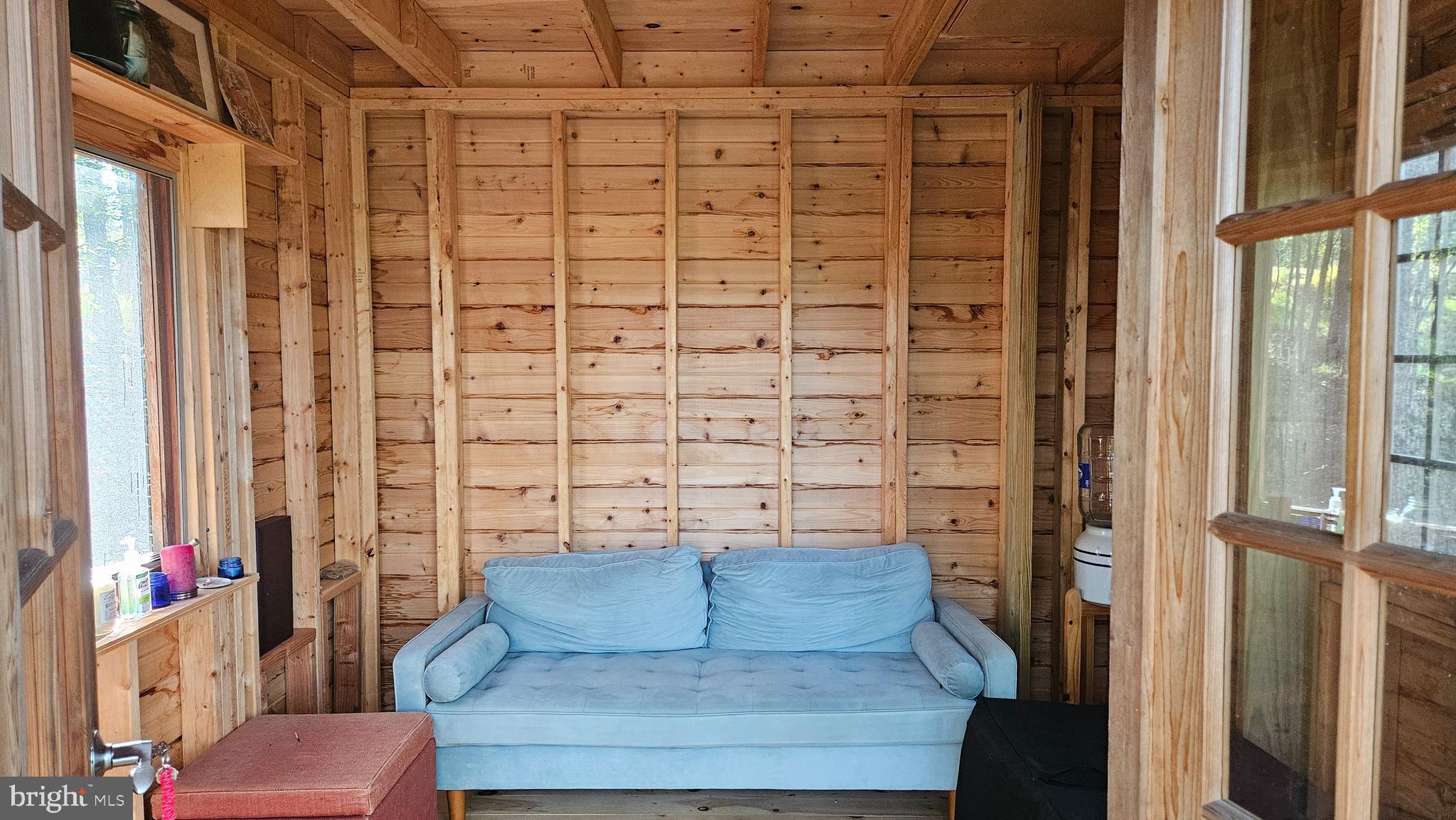 0 Sharp Rock Road Sperryville, VA 22740 - Photo 24 of 31 a view of wooden door and porch with seating space