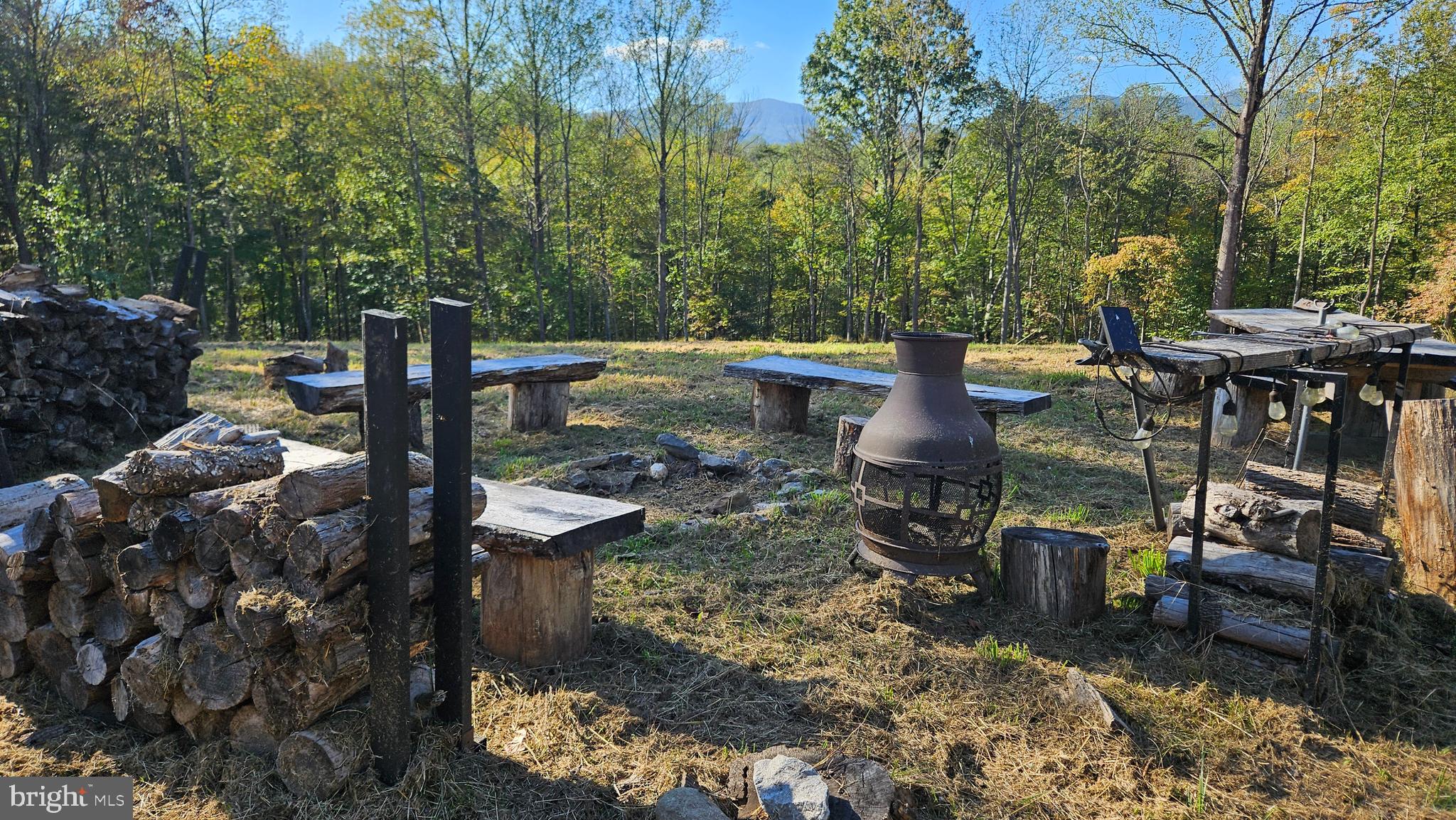 0 Sharp Rock Road Sperryville, VA 22740 - Photo 8 of 31 a view of a garden with sitting area