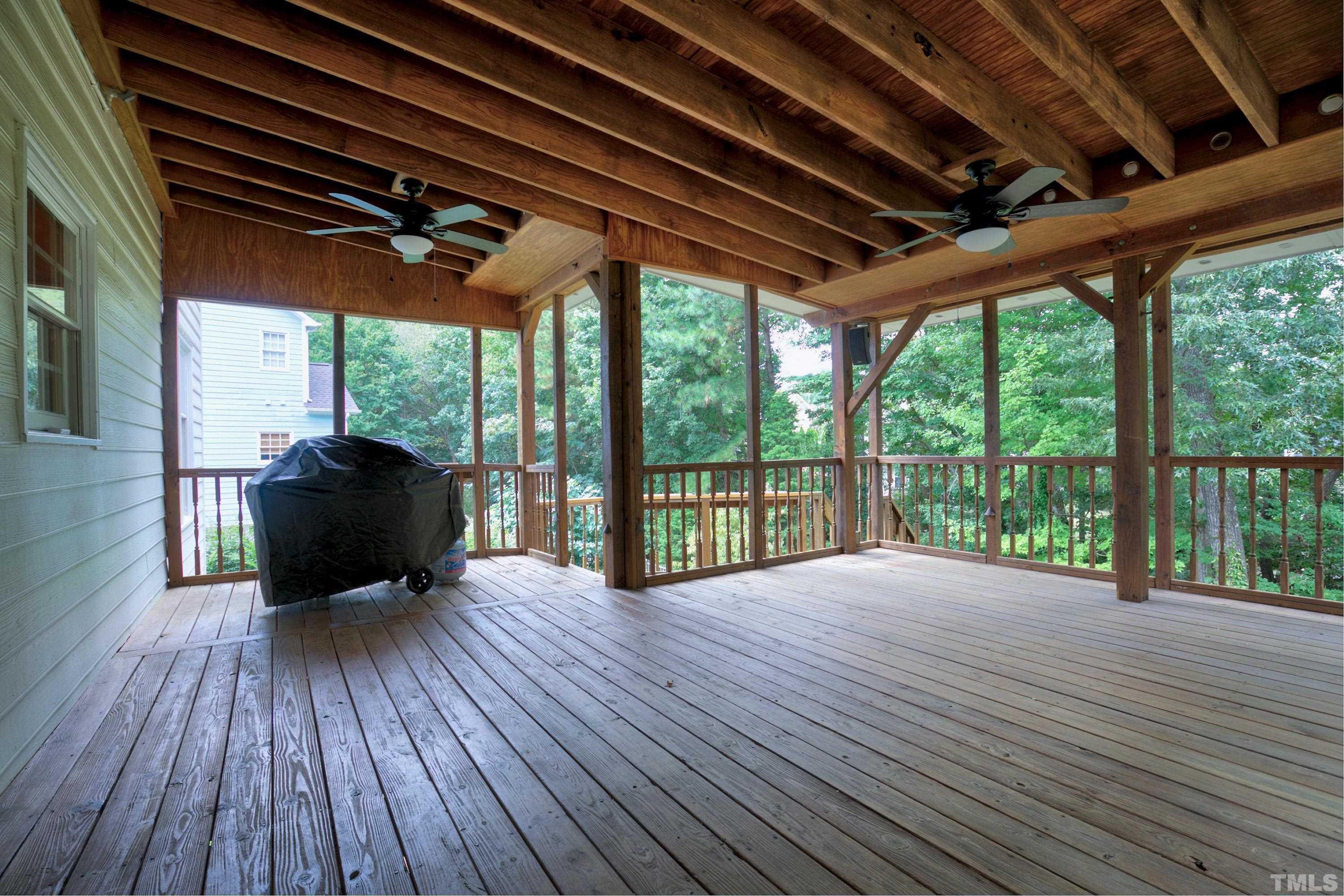 117 Trailing Oak Cary, NC 27513 - Photo 25 of 32 a view of porch with seating space