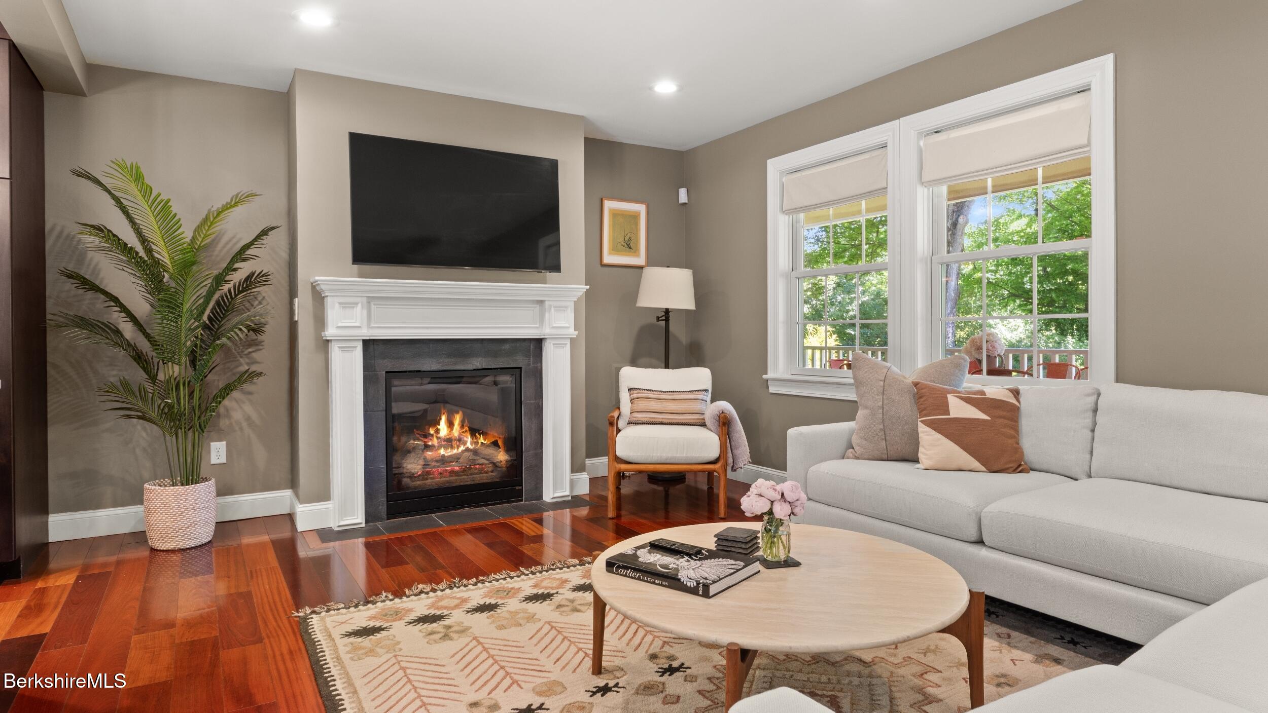 321 North Plain Road Great Barrington, MA 01236 - Photo 15 of 53 Great Room Cozy Fireplace
