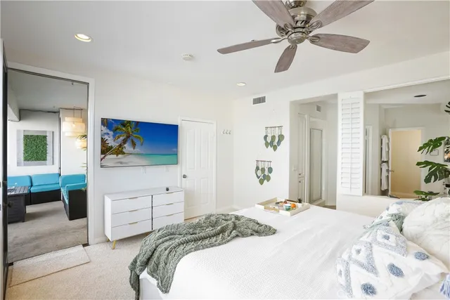 a bathroom with a sink double vanity and a mirror