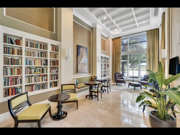 a view of a livingroom with furniture and a fireplace