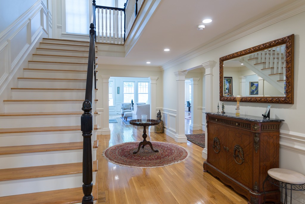 139 Arnold Road Newton, MA 02459 - Photo 10 of 30 a living room with furniture and a wooden floor