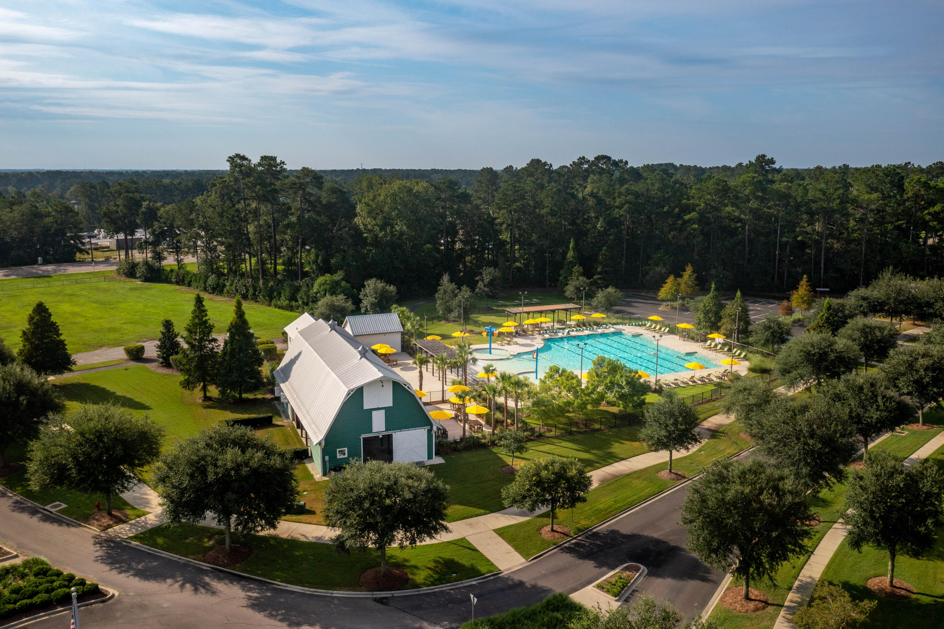 109 Snow Street Summerville, SC 29486 - Photo 22 of 37 CARNES EXISTING POOL & BARN