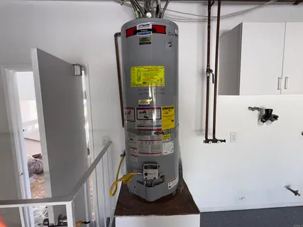 a view of a balcony with wooden fence