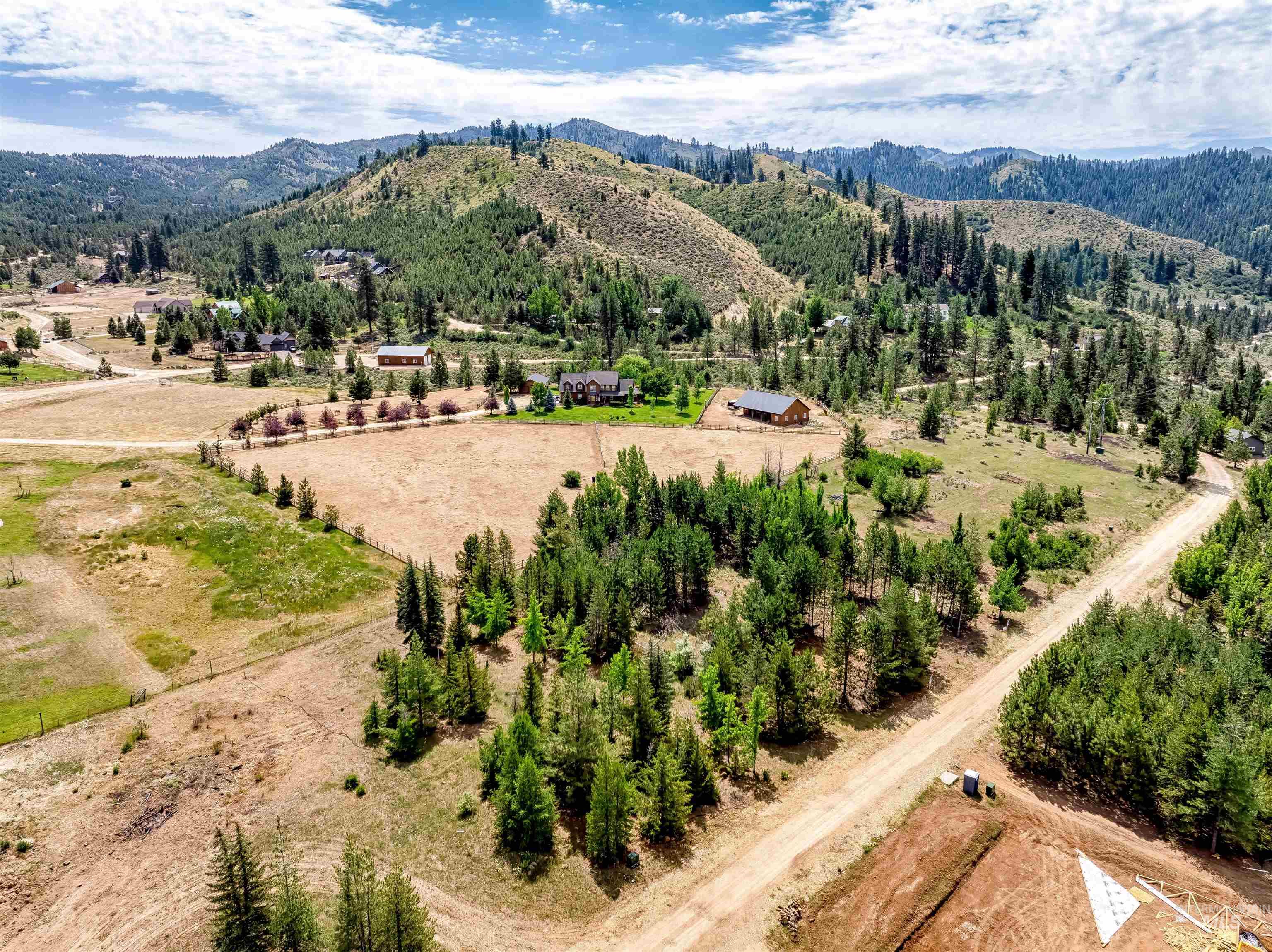 Lot 15 North Corral Flat Road Boise, ID 83716 - Photo 14 of 27 Aerial view of mountains