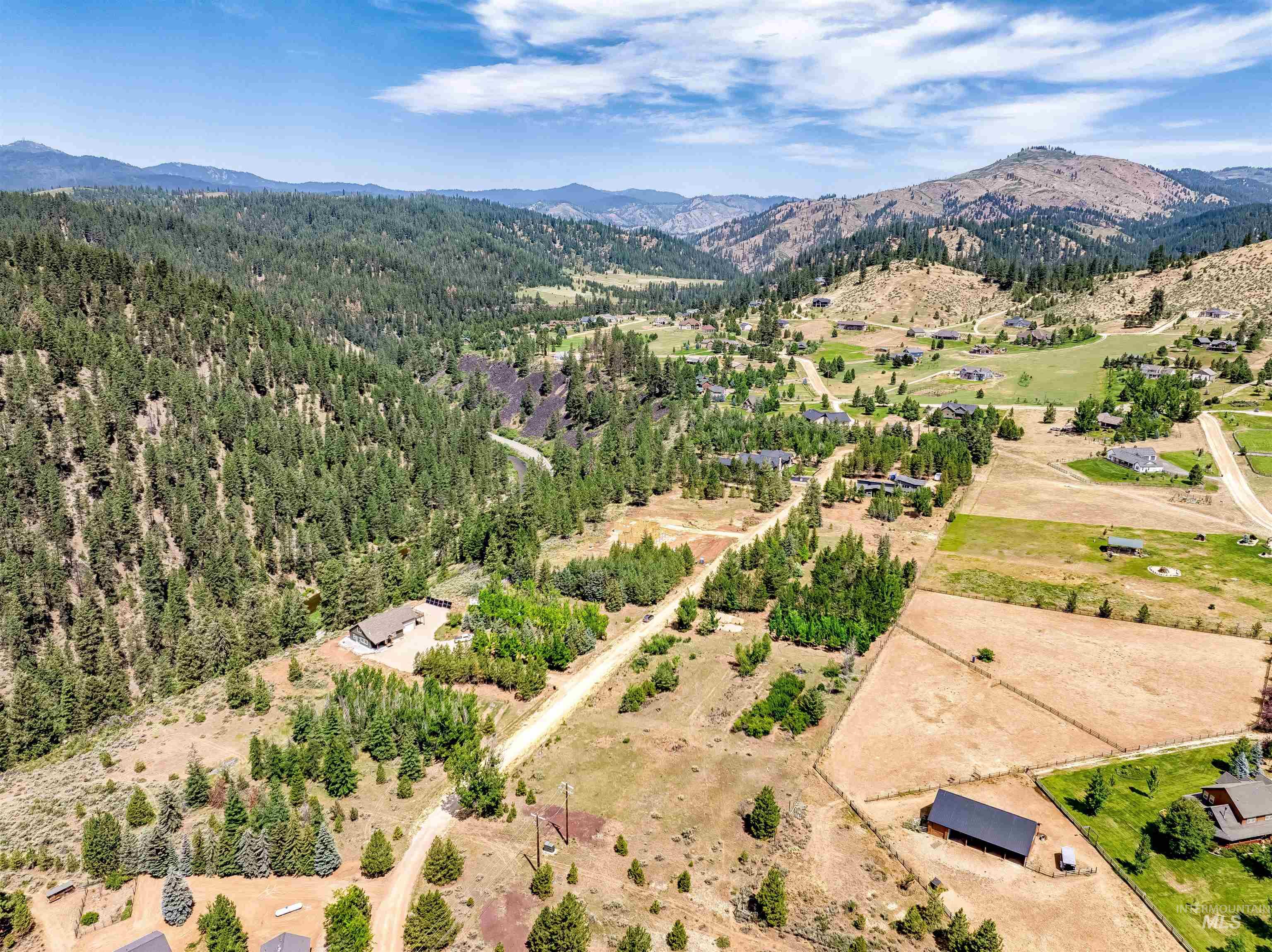 Lot 15 North Corral Flat Road Boise, ID 83716 - Photo 21 of 27 Drone / aerial view of a mountainous background