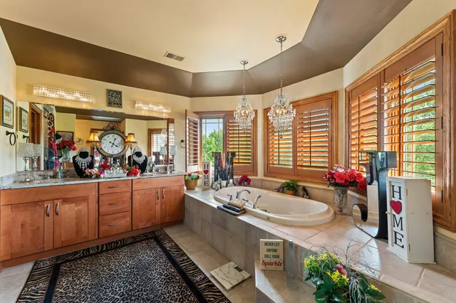 a very nice looking room with a large window