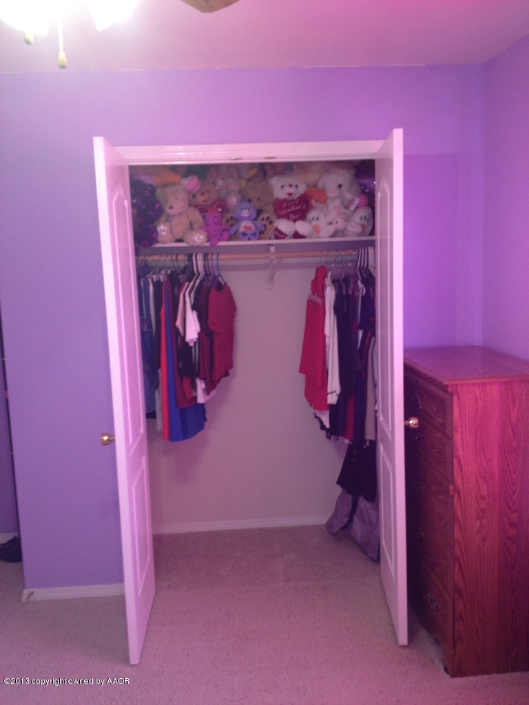 4801 Nimbus Lane Amarillo, TX 79110 - Photo 29 of 40 a view of walk in closet