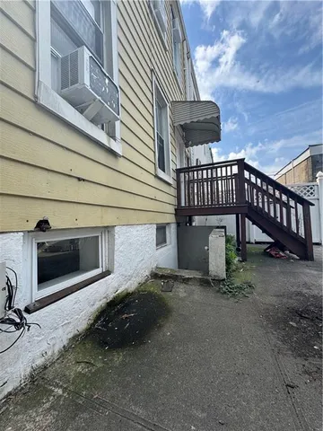 a close view of sliding door