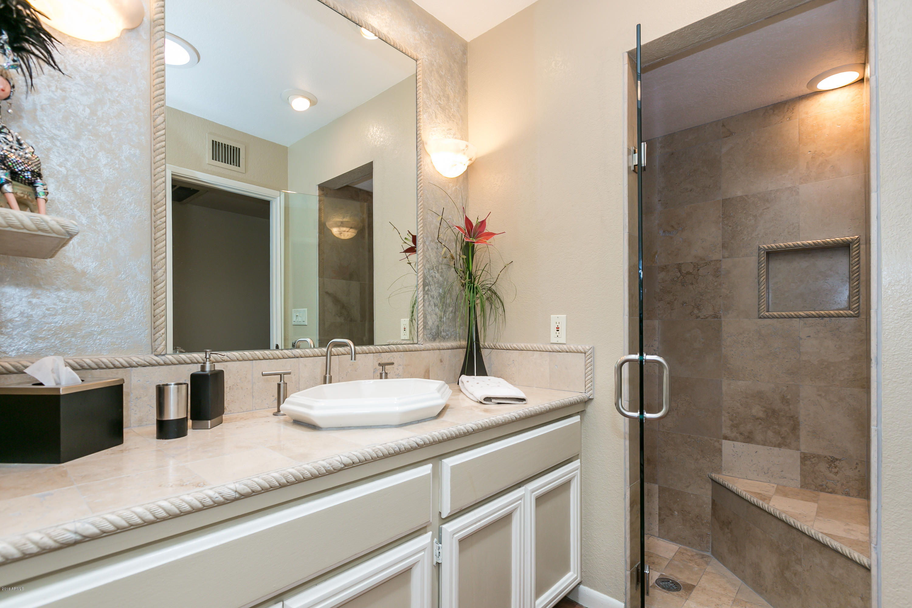 5017 East Mountain View Road Paradise Valley, AZ 85253 - Photo 14 of 24 Guest Bathroom