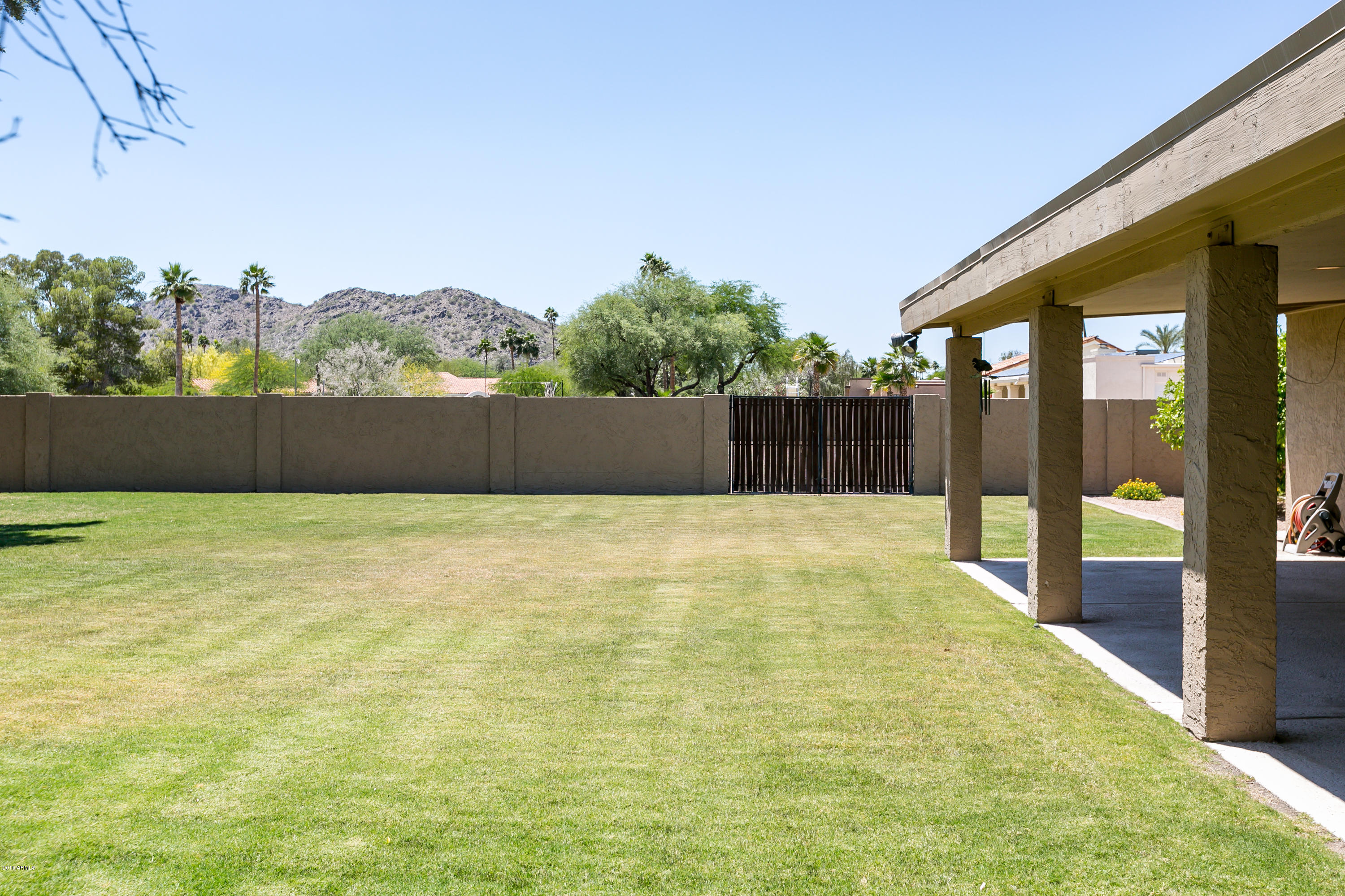 5017 East Mountain View Road Paradise Valley, AZ 85253 - Photo 22 of 24 Back yard