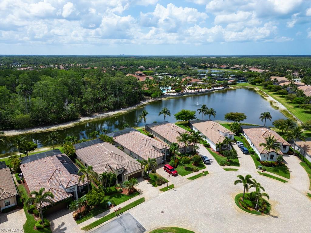 9522 Piacere Way Naples, FL 34113 - Photo 24 of 48 Drone / aerial view with a residential view and a water view