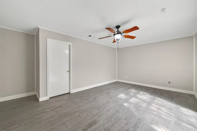 wooden floor in an empty room