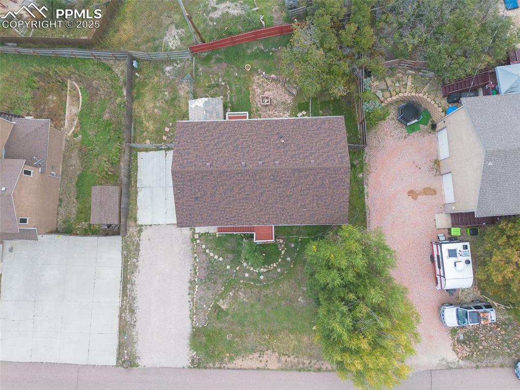 863 Circle Road Palmer Lake, CO 80133 - Photo 48 of 48 an aerial view of a house