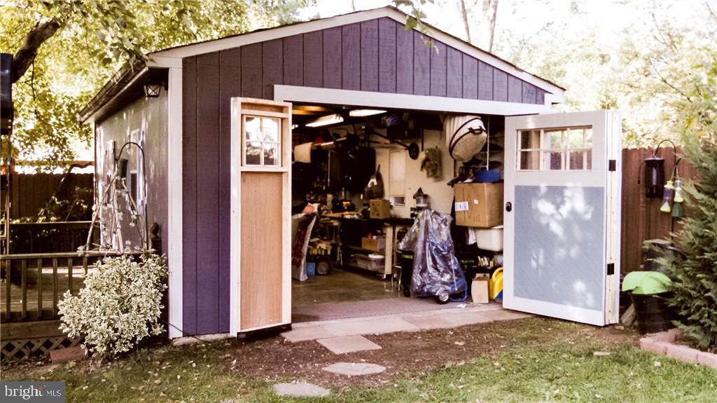 105 North Johnson Road Sterling, VA 20164 - Photo 29 of 30 Back Yard - Garage/Shop