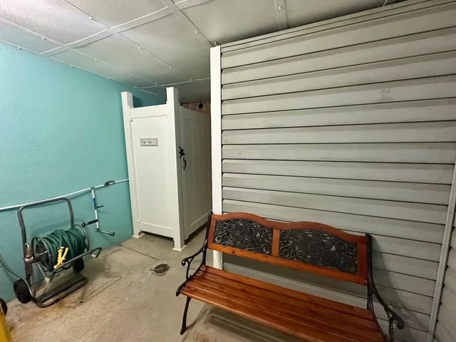 a view of a walk in closet