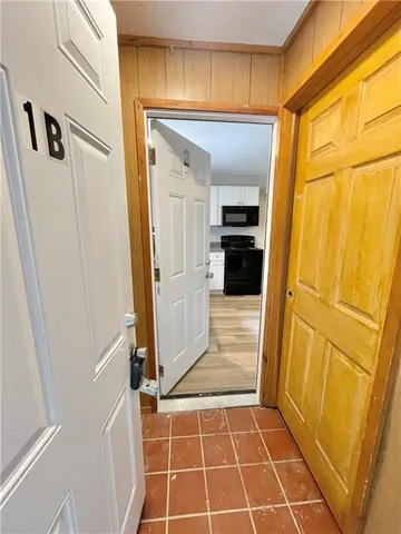 a view of front door