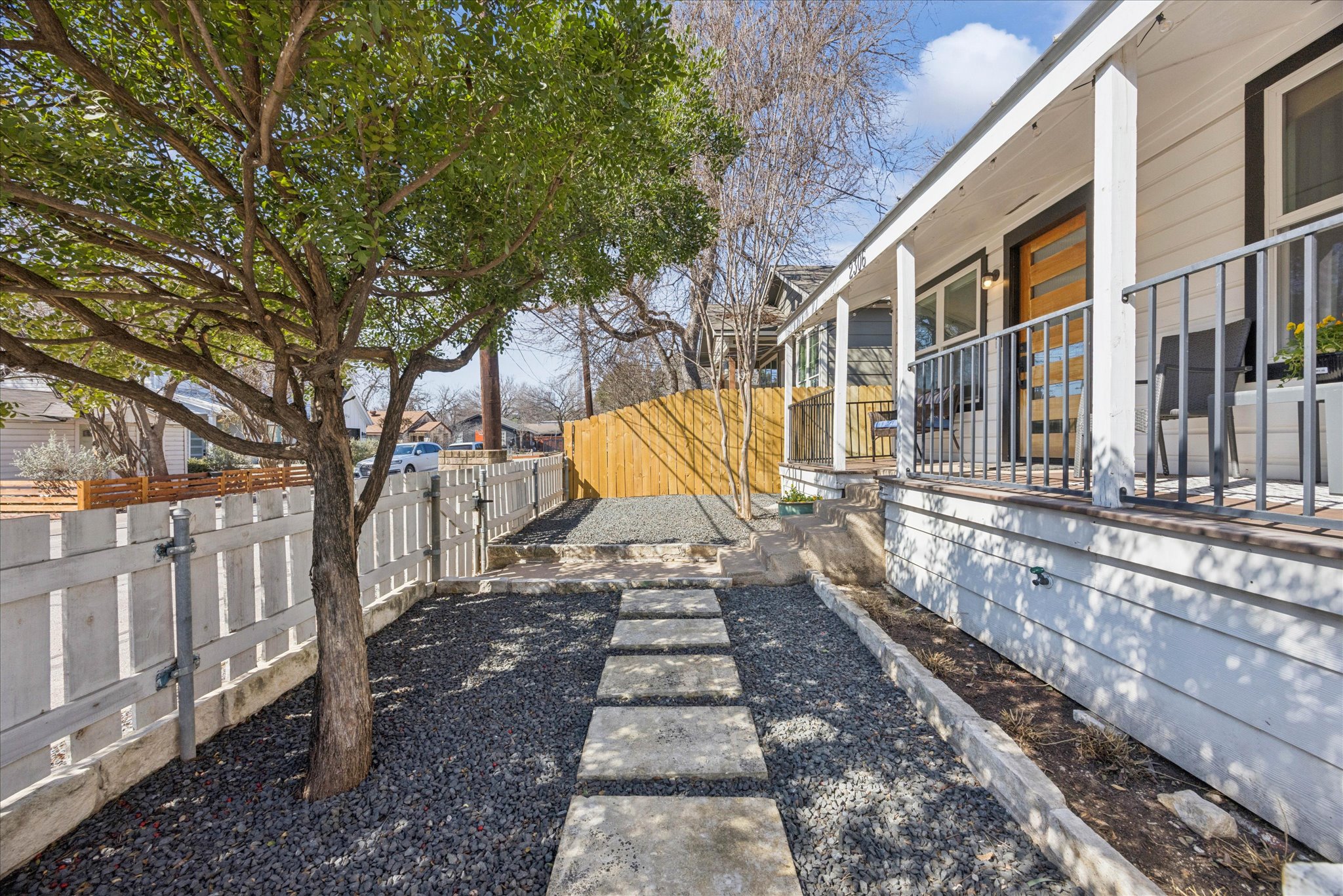2306 Santa Maria Street Austin, TX 78702 - Photo 14 of 17 a view of a pathway of a house