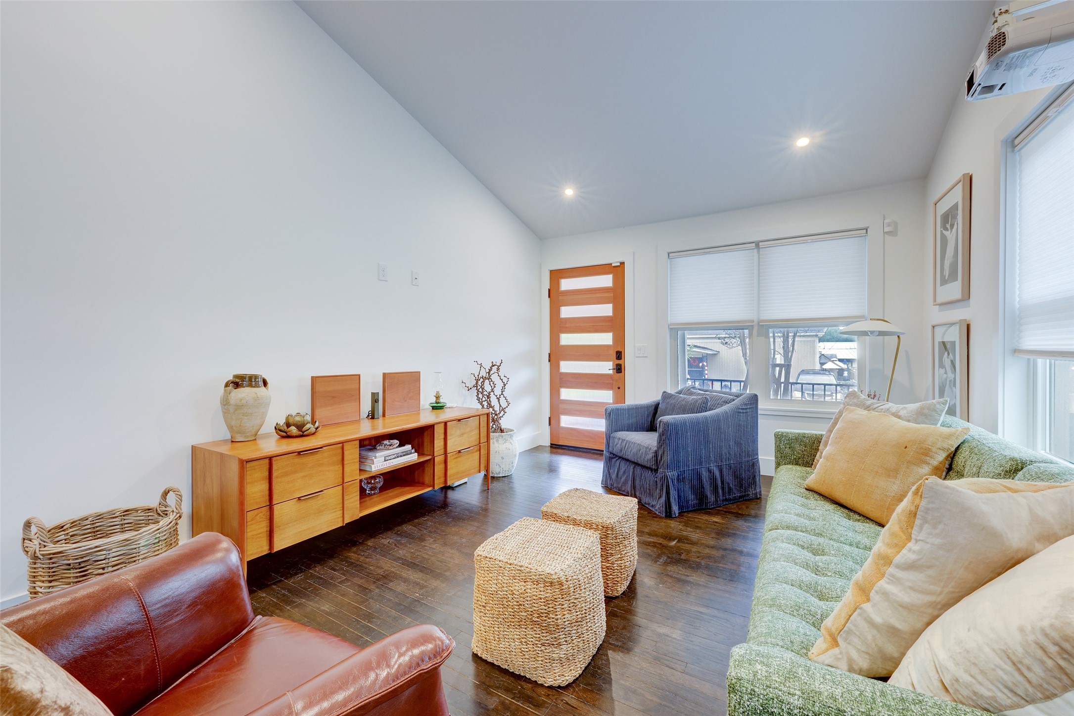2306 Santa Maria Street Austin, TX 78702 - Photo 6 of 17 a living room with furniture and wooden floor