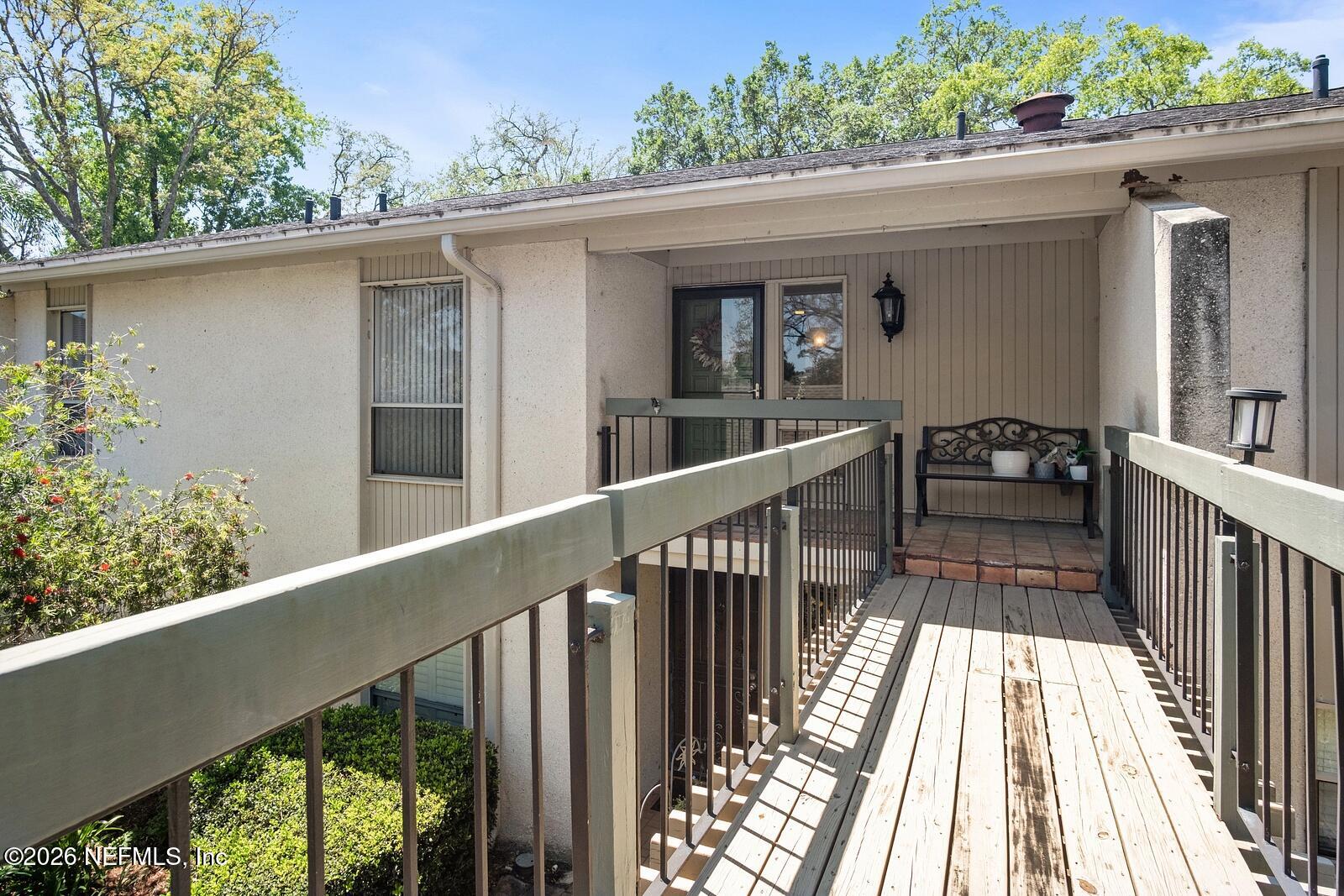8012 Hollyridge Road, Unit 17U Jacksonville, FL 32256 - Photo 2 of 22 a view of balcony with furniture