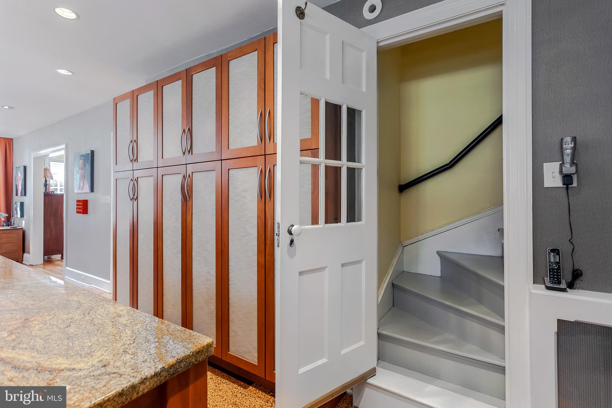 401 Baird Road Merion Station, PA 19066 - Photo 24 of 59 Back stair to 4th bedroom/flexible living space