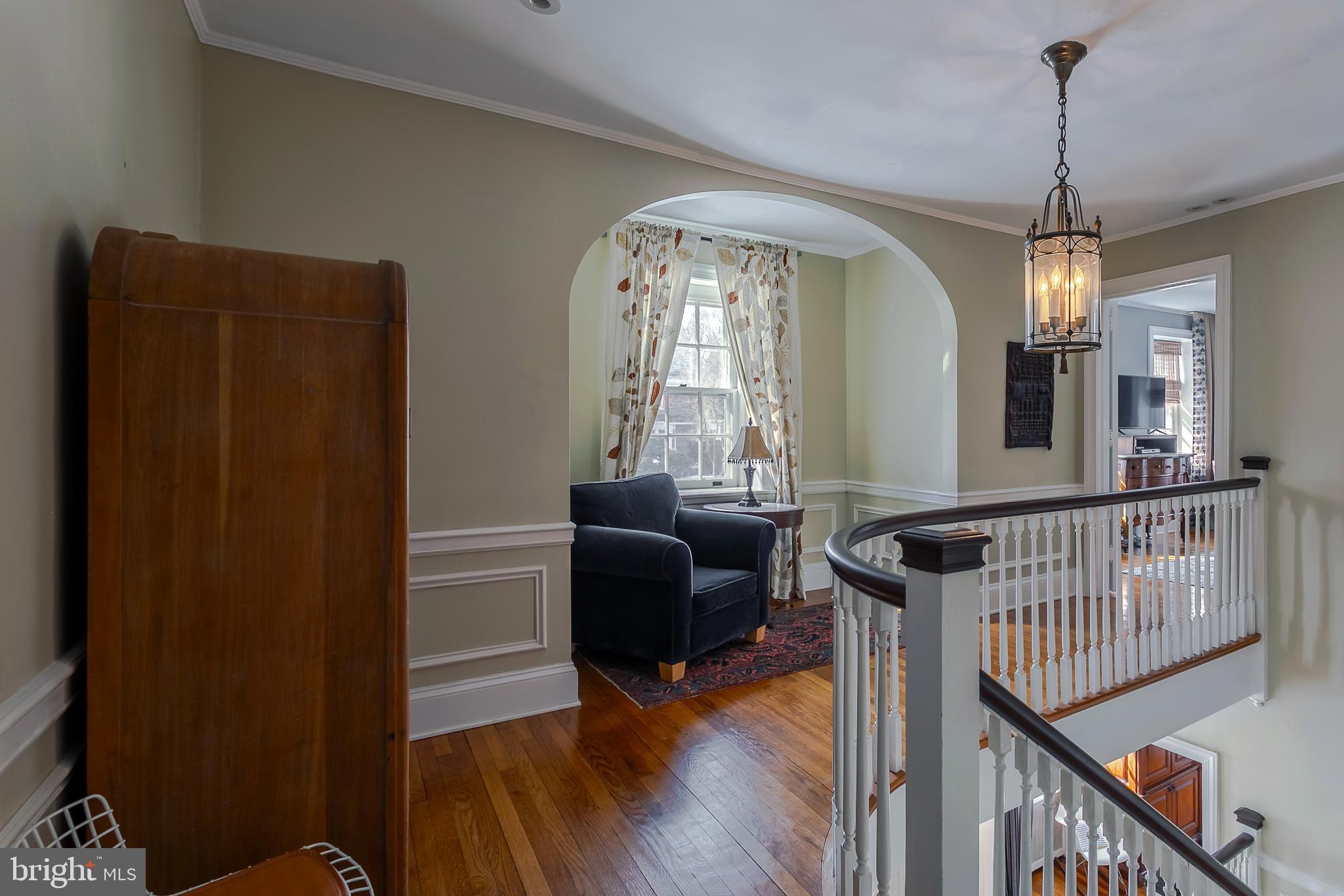 401 Baird Road Merion Station, PA 19066 - Photo 31 of 59 2nd floor main landing/hall