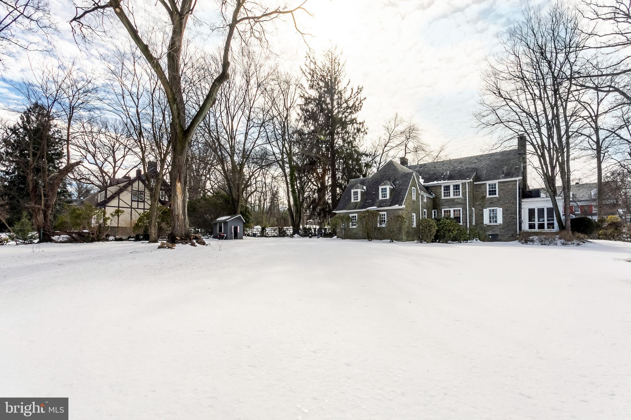 401 Baird Road Merion Station, PA 19066 - Photo 58 of 59 Large level backyard