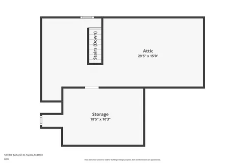 $162,000 | 1281 Southwest Buchanan Street, Topeka, KS 66604
