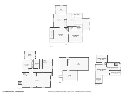 $162,000 | 1281 Southwest Buchanan Street, Topeka, KS 66604