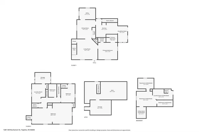 $162,000 | 1281 Southwest Buchanan Street, Topeka, KS 66604