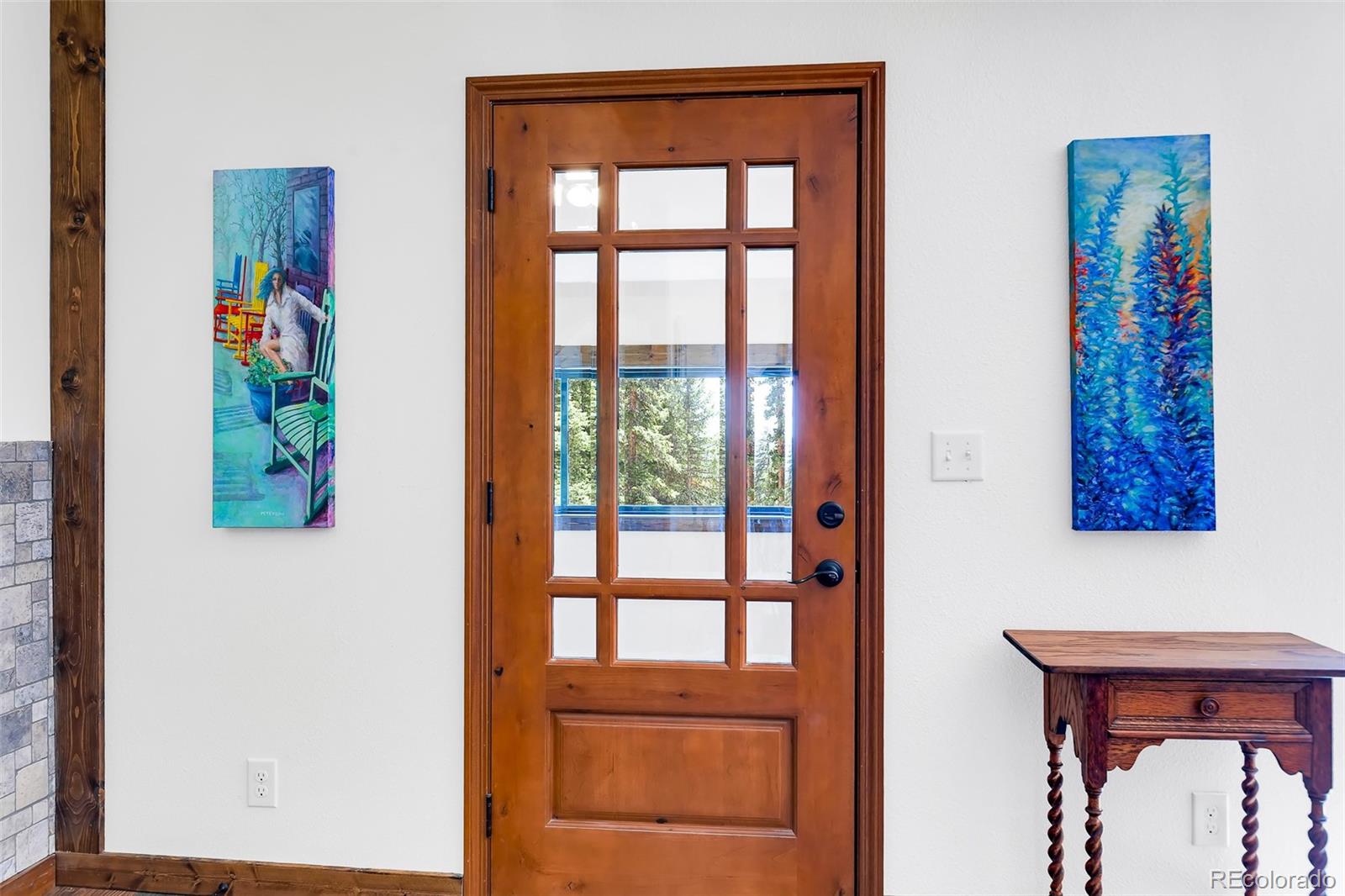 60 Jackson Alma, CO 80420 - Photo 14 of 49 a front view of a house with entryway