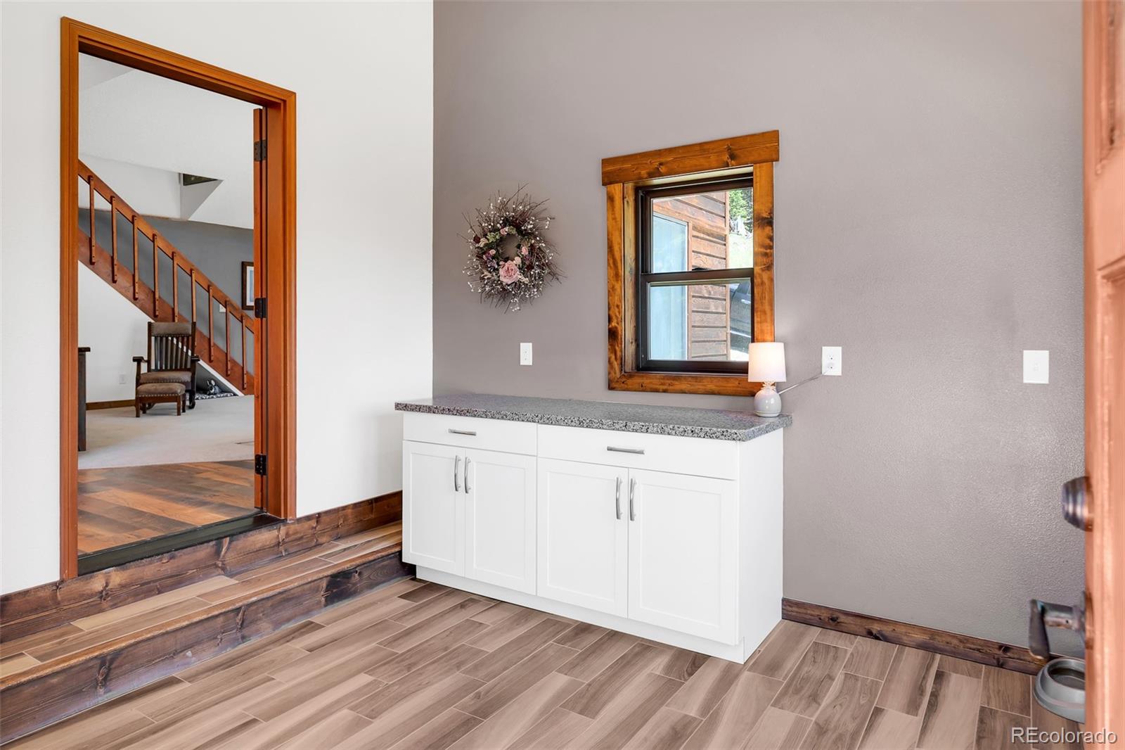 60 Jackson Alma, CO 80420 - Photo 16 of 49 a view interior of a house and wooden floor