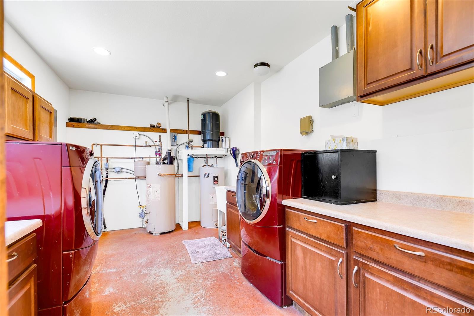 60 Jackson Alma, CO 80420 - Photo 43 of 49 a view of kitchen with refrigerator and cabinets