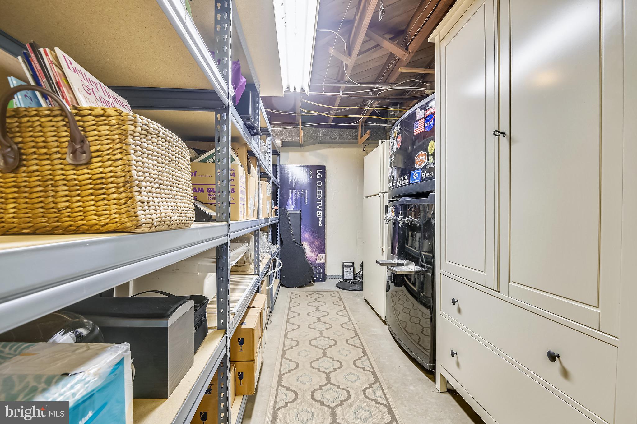 5102 Springlake Way Baltimore, MD 21212 - Photo 28 of 38 Separate storage area with extra fridge