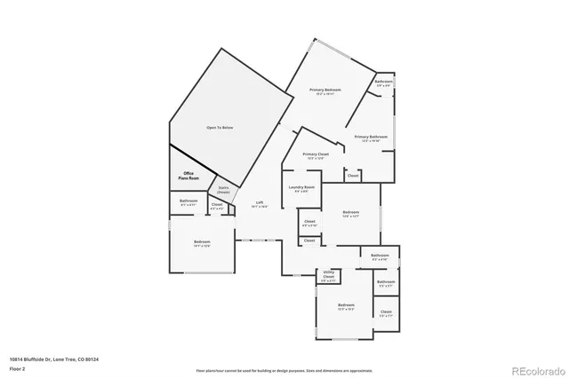 a picture of floor plan
