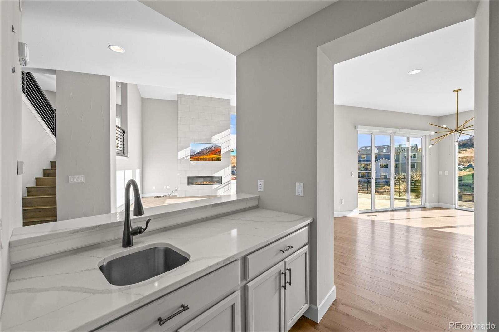 10814 Bluffside Drive Lone Tree, CO 80124 - Photo 6 of 50 a kitchen with sink and window