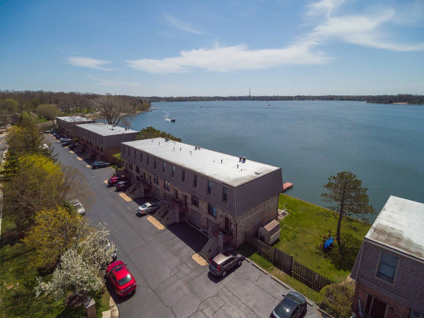 759 North Old Rand Road Lake Zurich, IL 60047 - Photo 31 of 34 an aerial view of a house with balcony and outdoor space