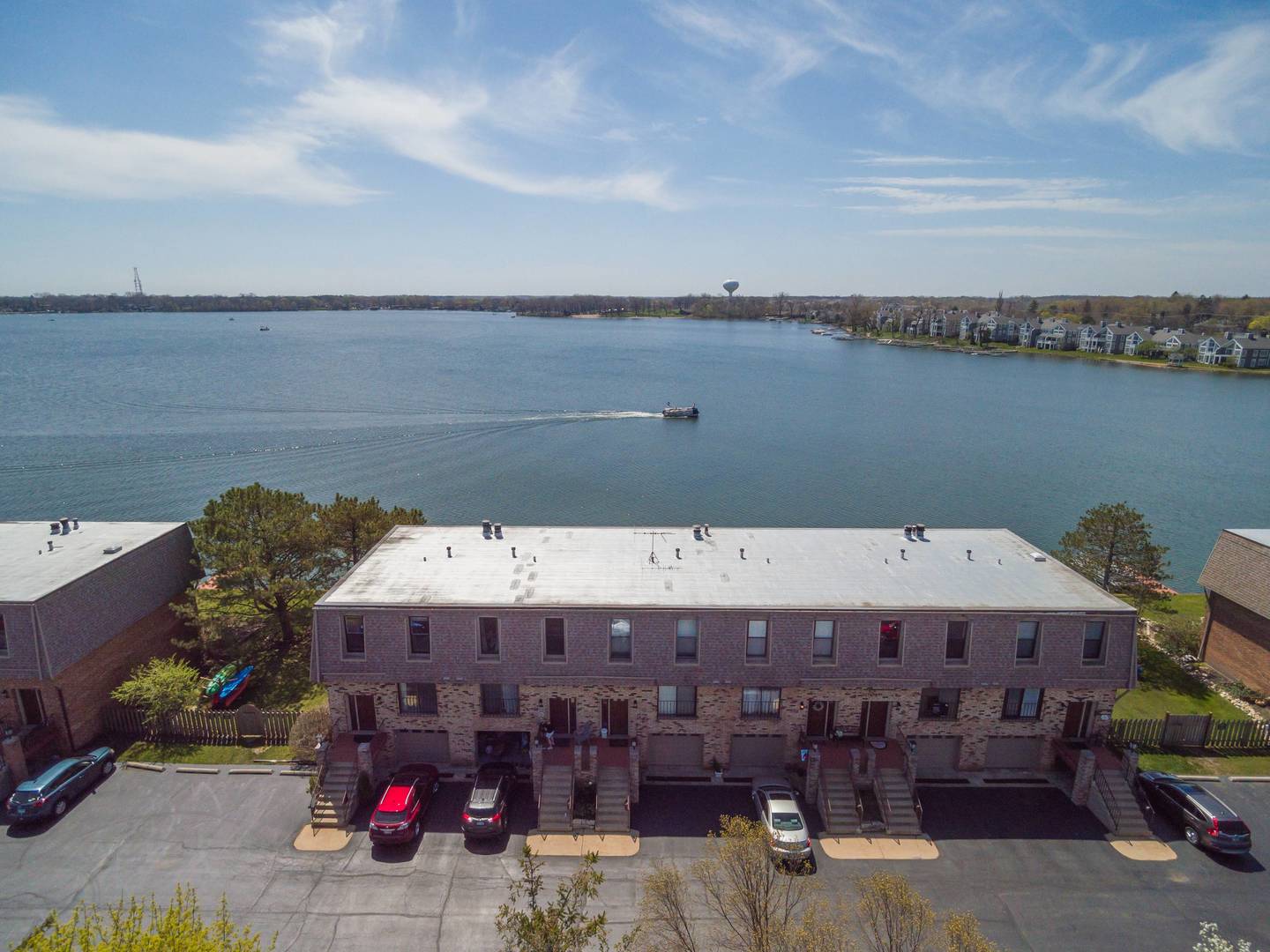 759 North Old Rand Road Lake Zurich, IL 60047 - Photo 32 of 34 an aerial view of a house with sitting space and lake view