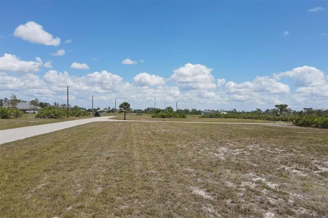 a view of an outdoor space and a yard
