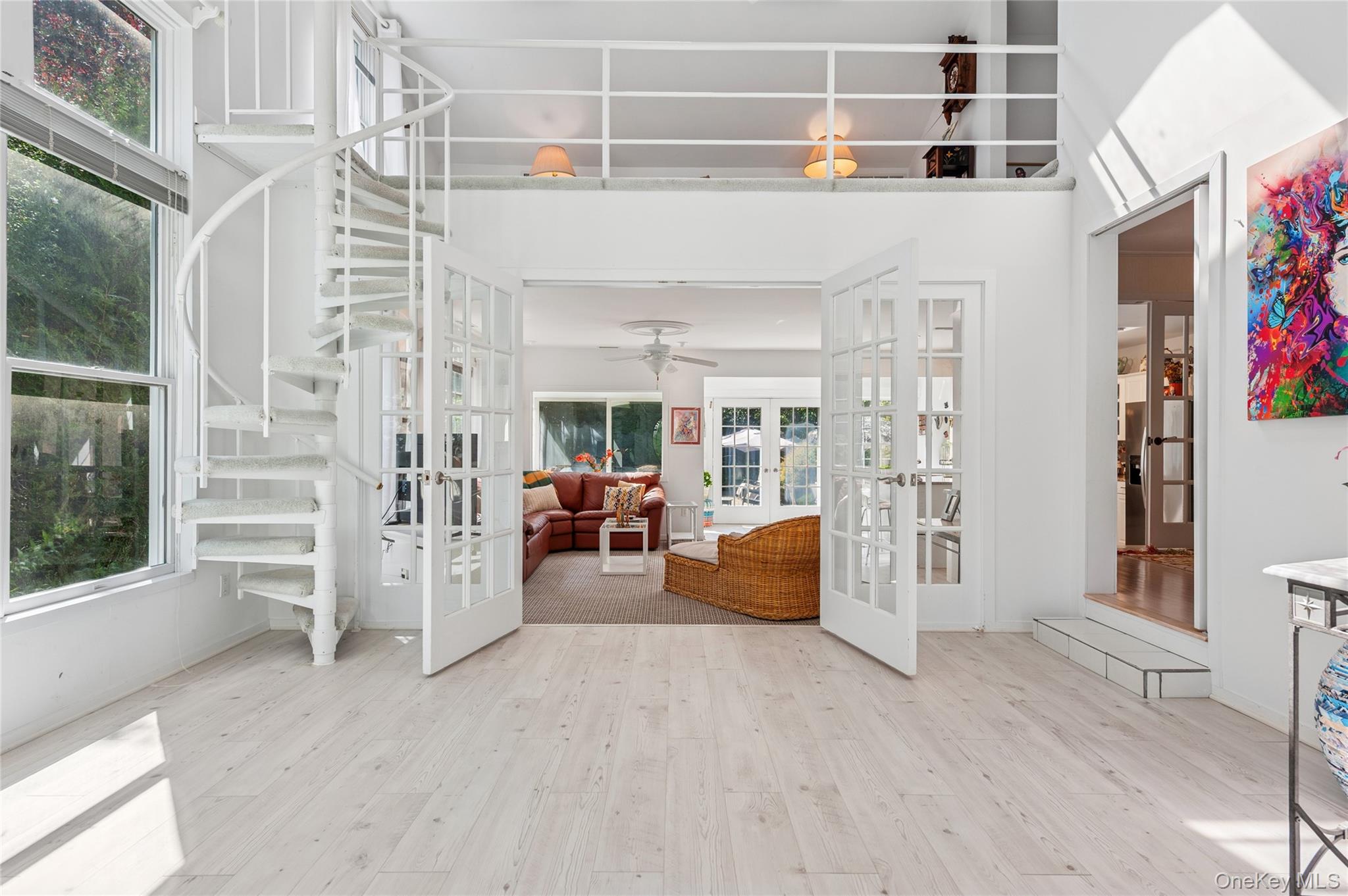 35 Halsey Road Remsenburg, NY 11960 - Photo 2 of 17 a view of livingroom with furniture and windows