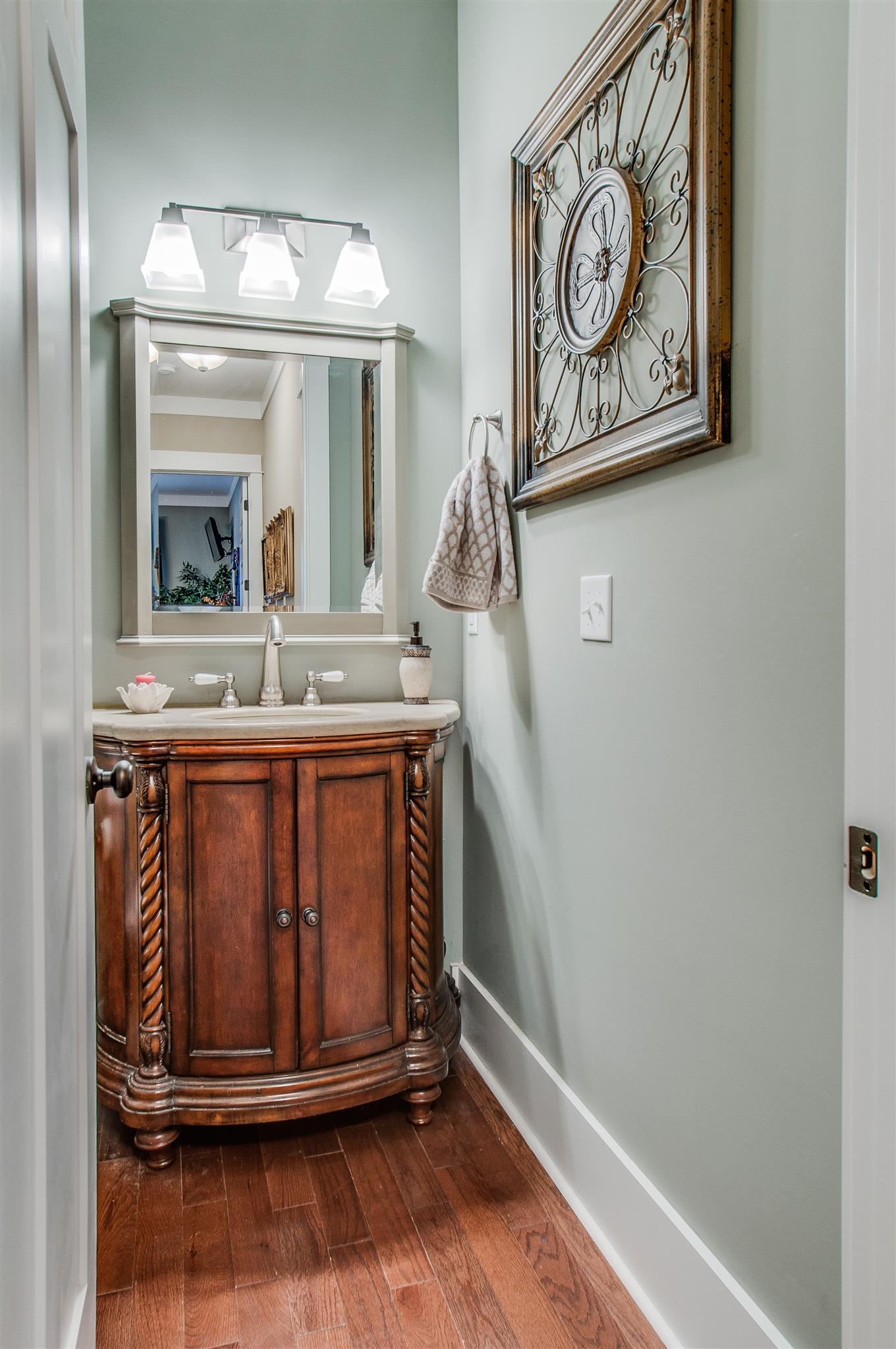 2533 Belle Brook Drive Franklin, TN 37067 - Photo 18 of 30 a utility room with a mirror