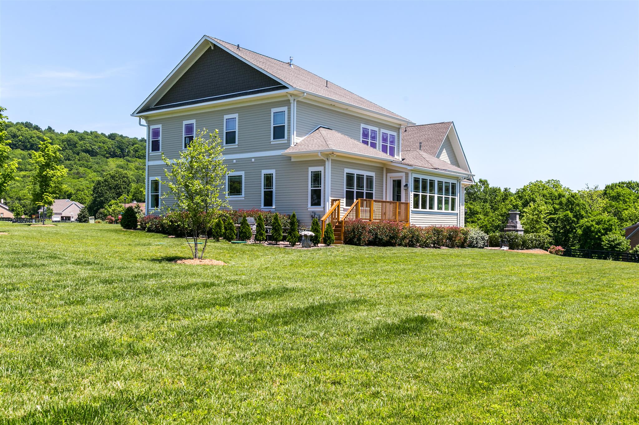 2533 Belle Brook Drive Franklin, TN 37067 - Photo 29 of 30 a front view of house with yard and green space