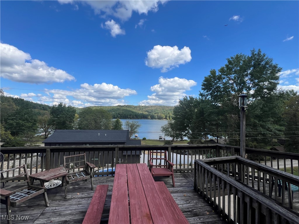 86610 Beaver Dam Road Scio, OH 43988 - Photo 5 of 50 Wooden deck with a water view