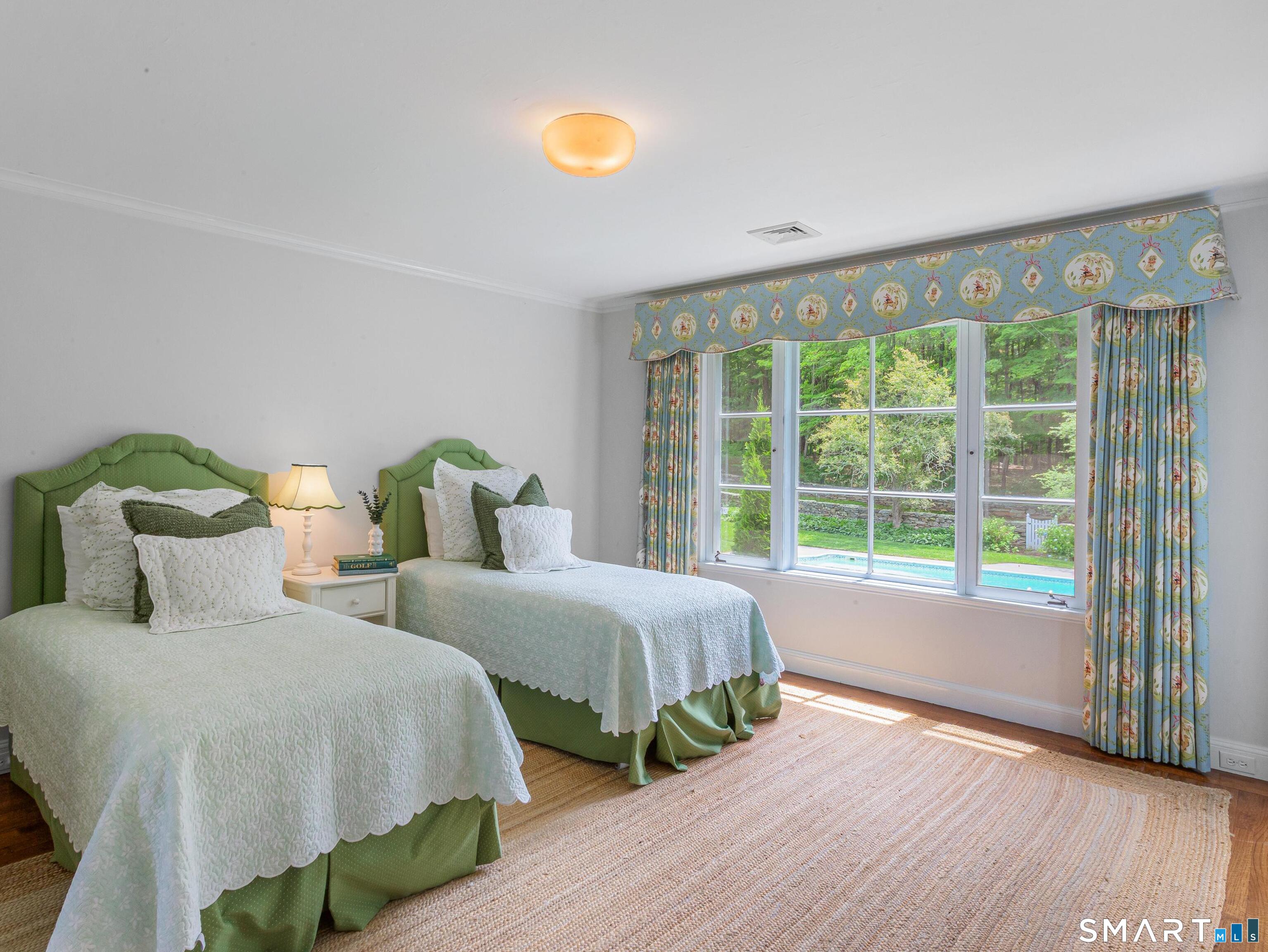 433 Wrights Crossing Road Pomfret Center, CT 06259 - Photo 20 of 40 2nd Bedroom with views of the pool!